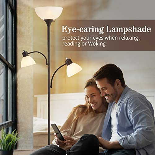 Image of Luvkczc Floor Lamps for Living Room, 72 inch Tall Standing Lamp, Torchiere Lamp