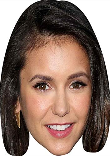 Nina Dobrev Celebrity Cardboard Party Face Mask Fancy Dress
