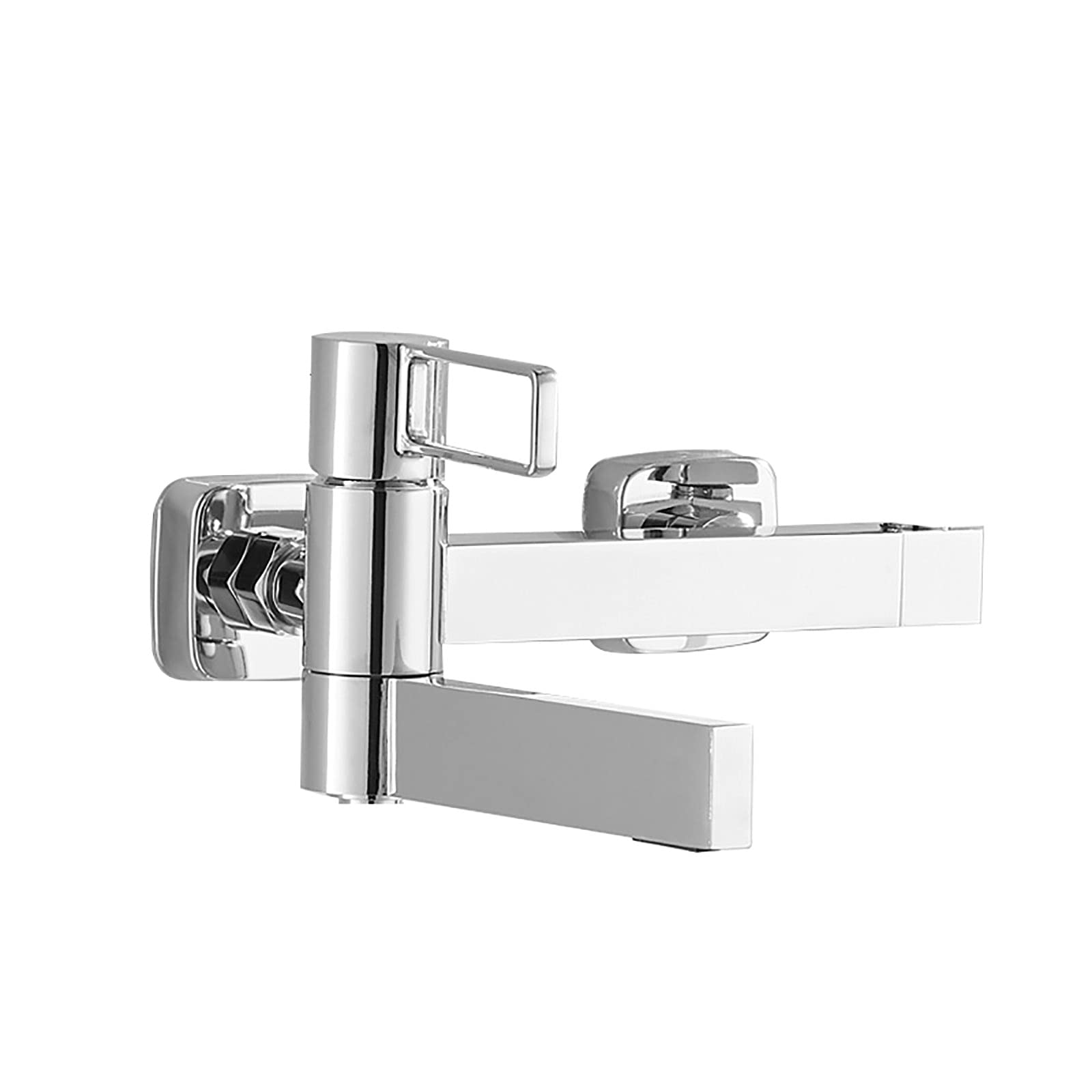 Mitigeur de baignoire mural orientable pour douche et bain familial - 8