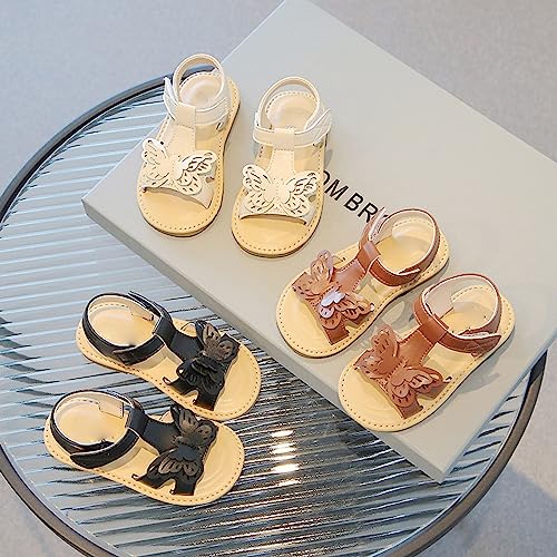 Girl Sandals for Baby Girls Kids Girl Casual Strappy Sandal Open Toe Casual PU Leather Sandal Slip Jelly Shoes4