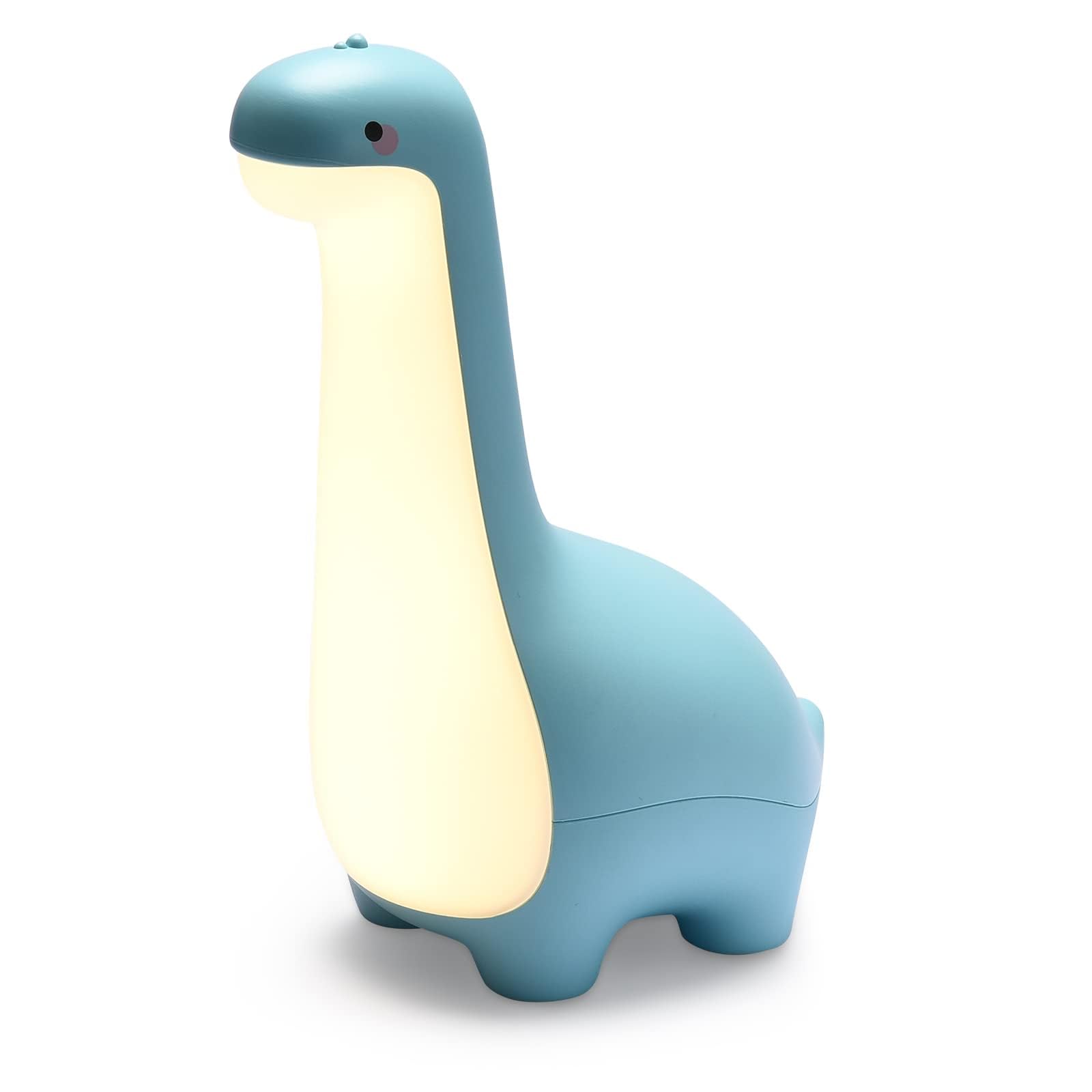 TERRIFI ligitive Dinosaur Night Light, Adorable Animal Shape for Baby Room, Rechargeable Bedside Dinosaur Lamp, Perfect Room Decor for Teenager Boy and Girl