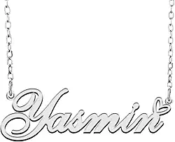 RONKAHSHOW Colar de nome personalizado com pingente personalizado com nome de coração para mulheres, melhor presente para meninas, aniversário, dia das mães, Natal, casamento