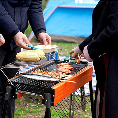 Portatile all'aperto per Il Tempo Libero Campeggio casa Barbecue a Carbone Selvatico Barbecue Forno Pieghevole griglia per Barbecue