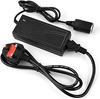 JRing 240V Mains To 12V DC Cigarette Lighter Voltage Converter Power Adapter (5A) 60W -Universal 12V DC Car Charger Power Supply
