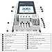 EPEVER 80A MPPT Solar Charge Controller Tracer-an Series High-Power Charge Controllers Compatible with 12V/24V/36V/48V Lead-Acid and Lithium Batteries (80A)