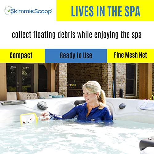 The-Skimmie-Scoop-Small-FINE-MESH-NET-Suction-Cups-Inside-HOT-TUBSPA-Lives-in-SPA-Quick-and-Easy-Great-for-Ponds-Fountains-Infinity-Pool-Gutter The-Skimmie-Scoop-Small-FINE-MESH-NET-Suction-Cups-Inside-HOT-TUBSPA-Lives-in-SPA-Quick-and-Easy-Great-for-Ponds-Fountains-Infinity-Pool-Gutter