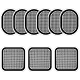 Elektroden-Pads 9 Stück Ersatzelektroden Gel-Pads Ersatz-Gel-Pads EMS Muskelstimulator Ersatzteile Abs Trainer Ersatz Gel Pad für EMS Trainer Bauchtrainer Muskelstimulation Elektrostimulation