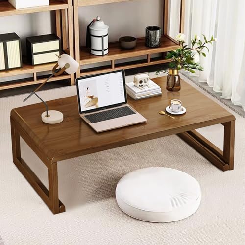 Table basse pliante salon bureau compact ordinateur meuble gain de place - 2