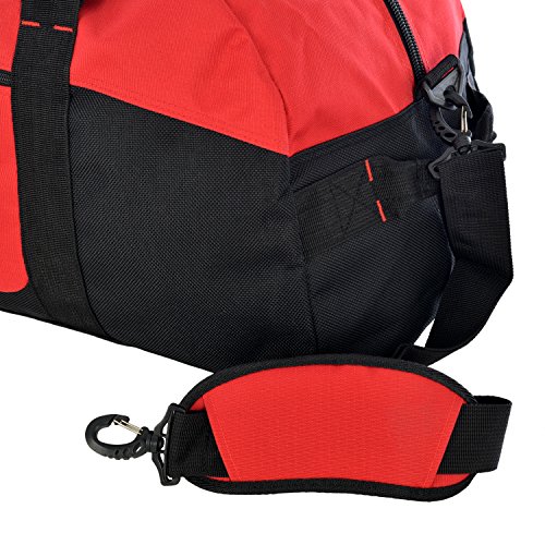Olympia Sports Duffel Bag, Red, 30 Inch