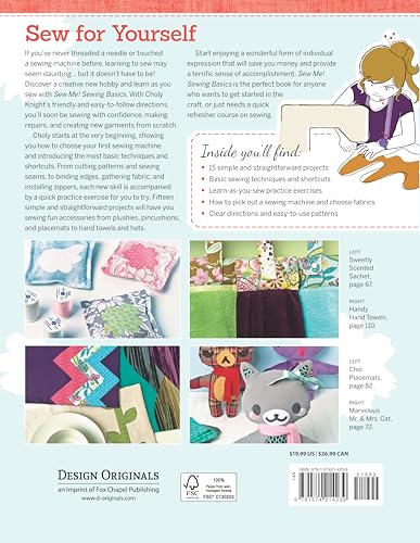 Libro de costura Sew Me! Sewing Basics para aprender técnicas simples desde cero 3