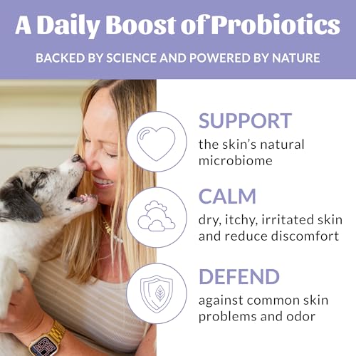 Image of Skout's Honor Probiotic Paw Spray for Dogs - Microbiome-Friendly Certified - Alcohol-Free, Fragrance-Free & Non-Medicated - Supports Healthy Skin & Relieves Itchy, Stinky Paws, 8 oz, 2-Pack