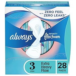 Always Infinity FlexFoam Damenbinden Größe 3, 28 Stück