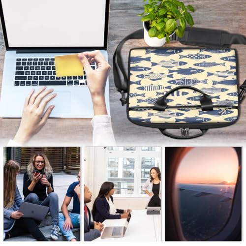 Bolsa para laptop con diseño retro para portátil 15 pulgadas miniatura 6