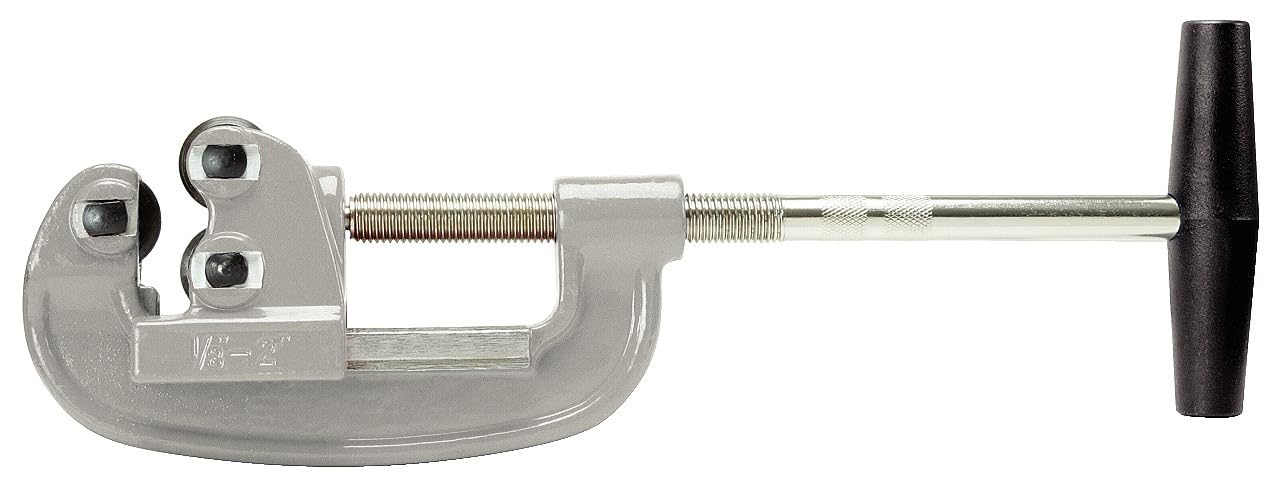 KS Tools 110.1000i Cortatubos de acero para tubos de acero inoxidable, 1/8"-2"