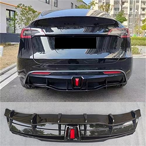 Diffuseur arrière Tesla Model 3 protège pare-chocs des rayures noir