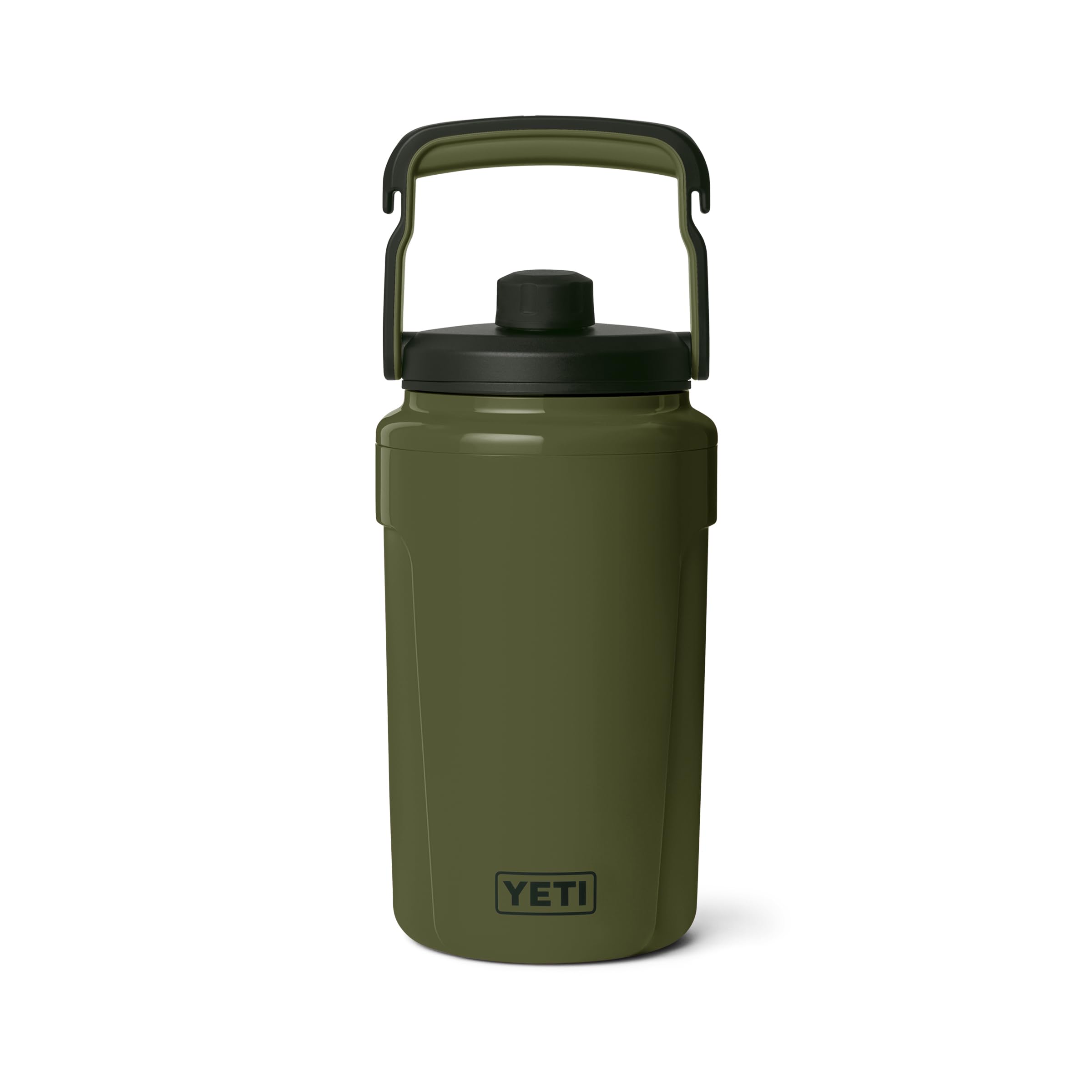 YETI Silo Half Gallon Insulated Chug Cap Water Jug – Leakproof, Lightweight Sports Bottle with Fence Hook Handle – Keeps Drinks Ice-Cold – Ideal for Gym, Sports & Tournaments, Olive-image-31