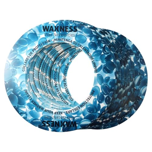 Waxness Multi-Fit Tropfschutzring für Wachserwärmer, 50 Stück, Türkis - Tropfschutzring für Wachsdosen und Wachstöpfe
