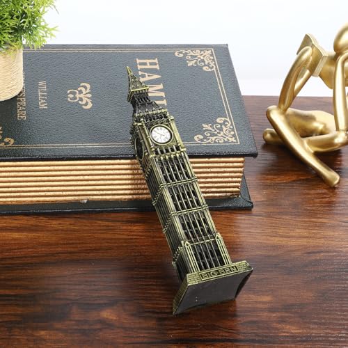 Modelo Big Ben en Metal para Decoración Hogar miniatura 4