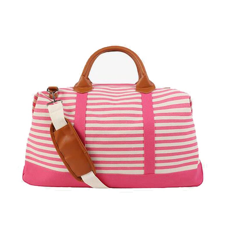 Canvas Weekender Bag Womens Overnight Bag Carryon Weekend Travel Duffel Tote3