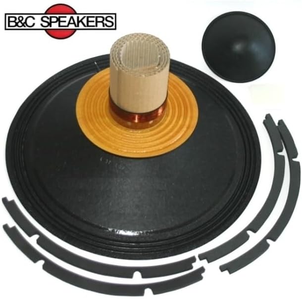B&C Speakers RCK8NSM64-8 Replacement Recon Kit for 8NDL64 8-Ohms Coaxial Pro Audio Component Speaker Driver for Motorcycle Car