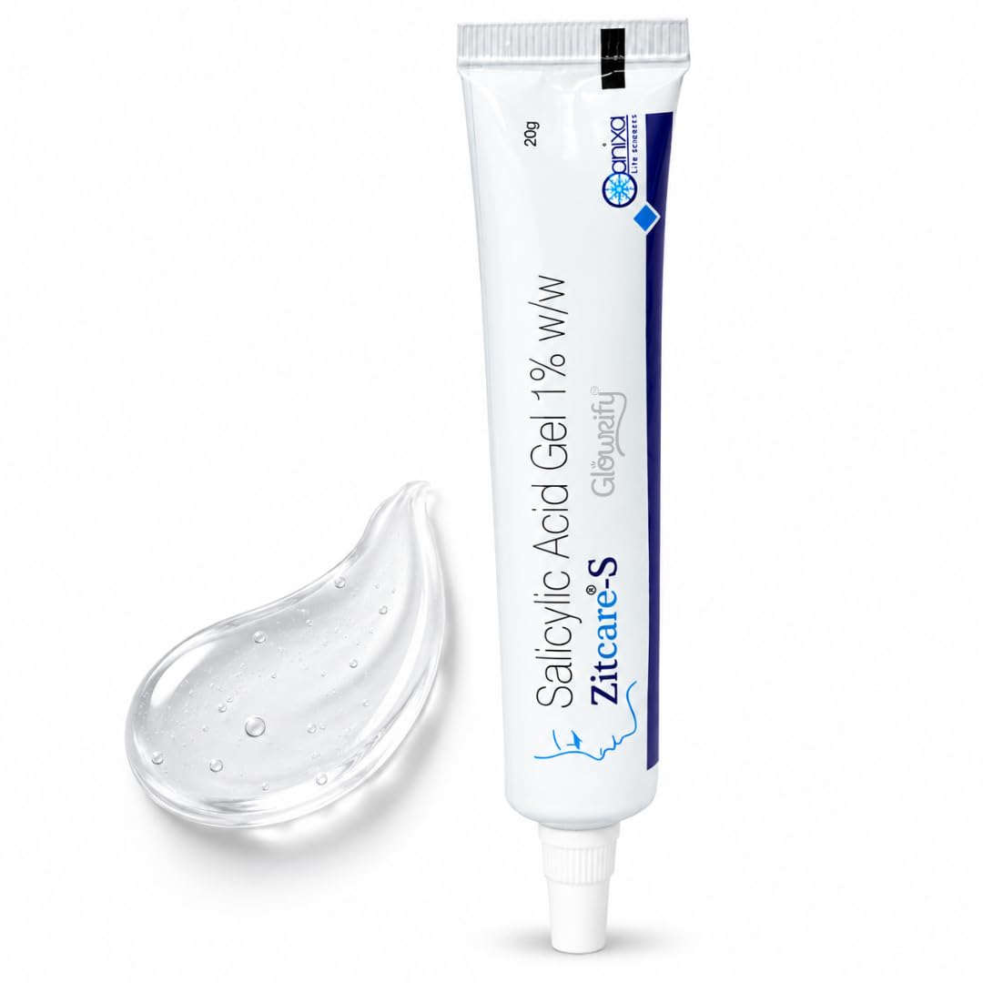 New Zitcare S Salicylic Acid Gel 1% w/w for Acne-Prone Skin, 20g