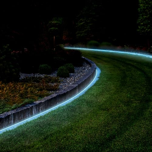 Image of Feit Electric 20ft Outdoor Neon Flex Light, Color & Tunable White, Dimmable, Bendable Strip with Remote Control, Chasing Effects, Plug-in, Connectable up to 40ft, Ideal for Decks & Patios, NF20 /CHASE
