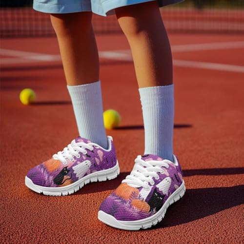 Girls Running Shoes Trendy Casual Sneakers for Kids Holiday Outfits as4