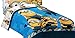 Universal ML440C Minions Testing 1234 Microfiber Twin/Full Comforter, 72 by 86-Inch