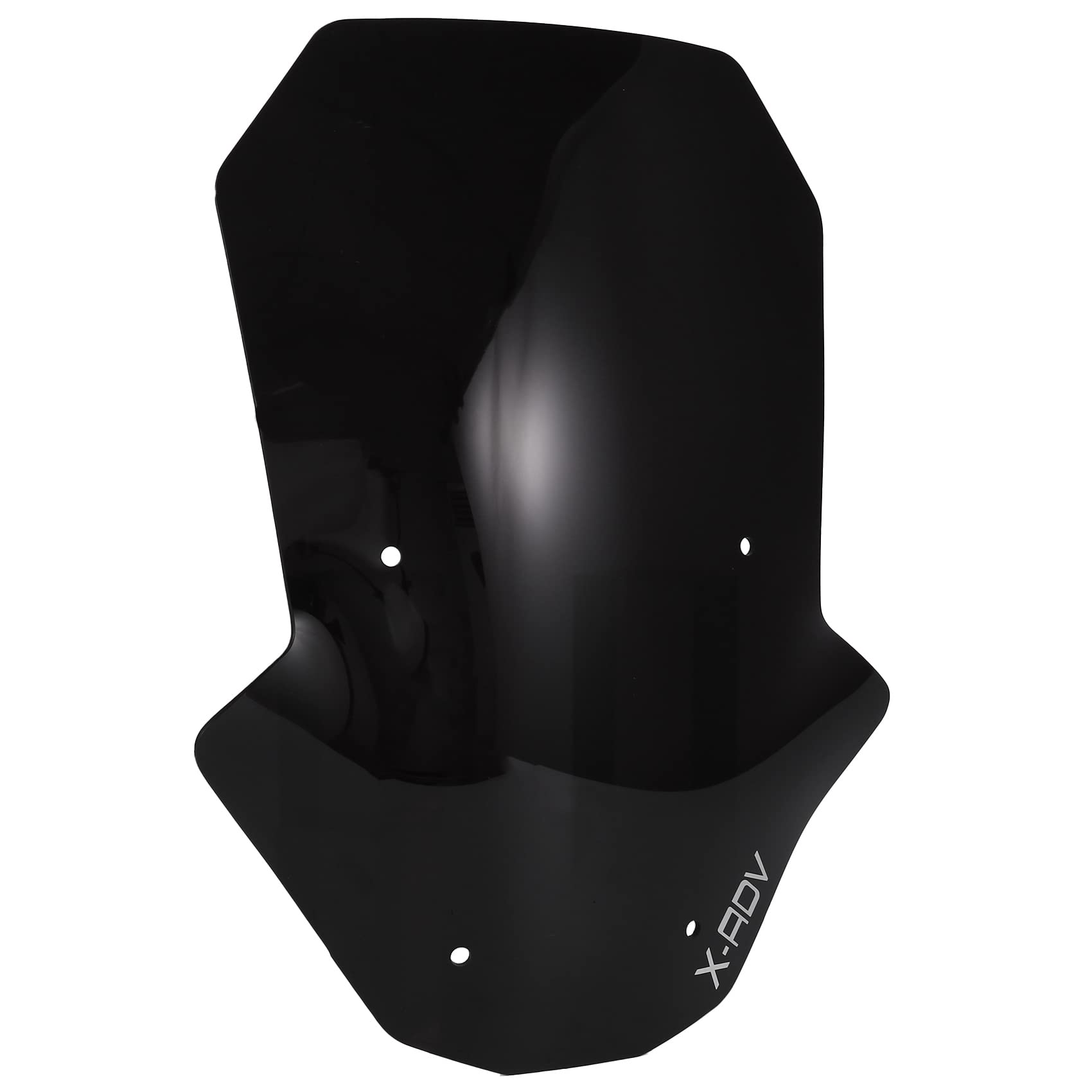 TORR Parabrisas Negro para Motocicleta, Apto para X-ADV750 XADV 750 2017-2020 X-ADV 750 2018 2019, Deflector de Visera