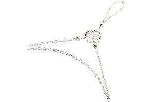 Tree of Life Celtic Slave Bracelet with Adjustable Ring