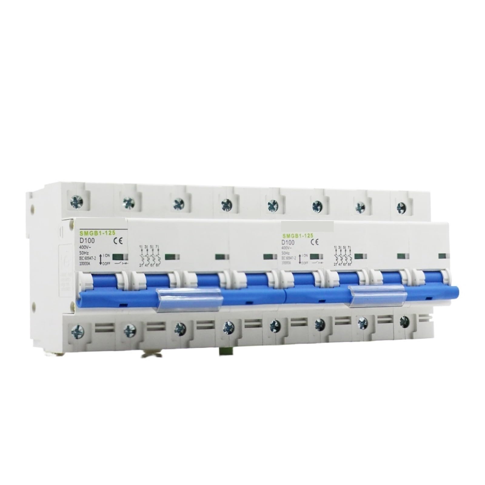 Inverseur de source MTS 100A 4P NISZA disjoncteur de protection contre courts-circuits