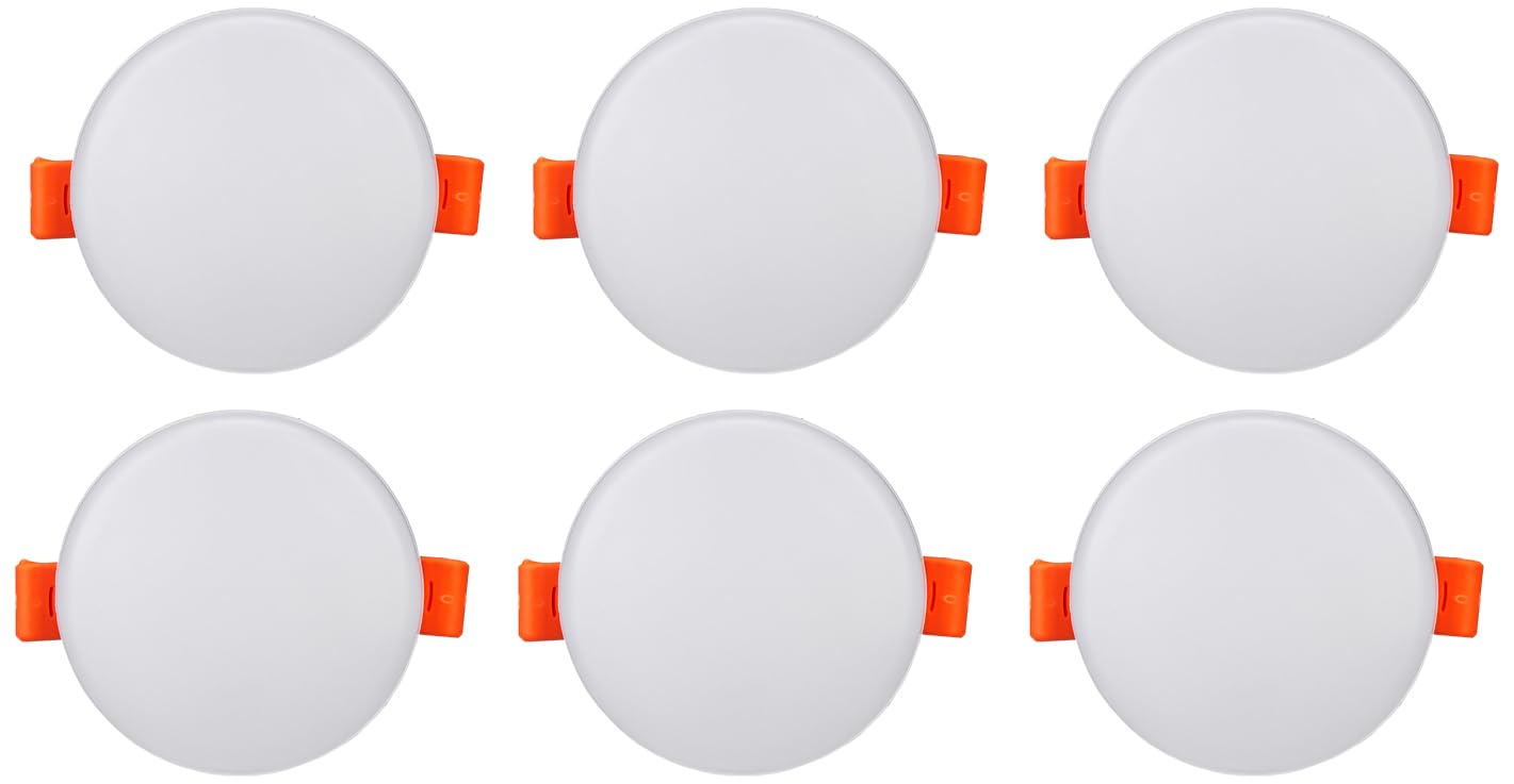 Bajaj Celesta LED Downlight 3-in-1 Colour | 5W LED Downlight | for Smaller Spaces | Long Life of 25000 Hours (Pack of 6)-image-39