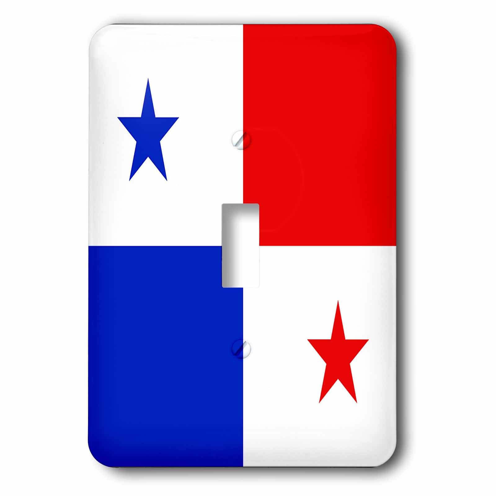 Panama Flag interrupteur mural à baïonnette 3dRose LSP_28279_1