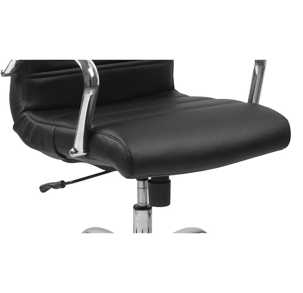 Amazon.com: Flash Furniture Whitney High-Back Swivel LeatherSoft