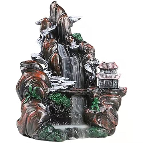 Chrty Weihrauchbrenner, Kreativer Harz-RüCkfluss-Aromatherapie-Brenner Rauch Nach Hause Dekorative Aromatherapie-Brenner-Ornamente Cover