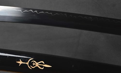 Miniatura 7 de Hecho a mano Kill Bill Espada samurai japonesa arcilla tradicional templada T1095 katana de acero de alto carbono Set Real Razor Sharp Combat Ready