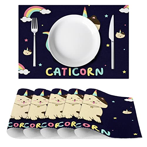 Set de table licorne pour des repas de famille joyeux et propres - 3