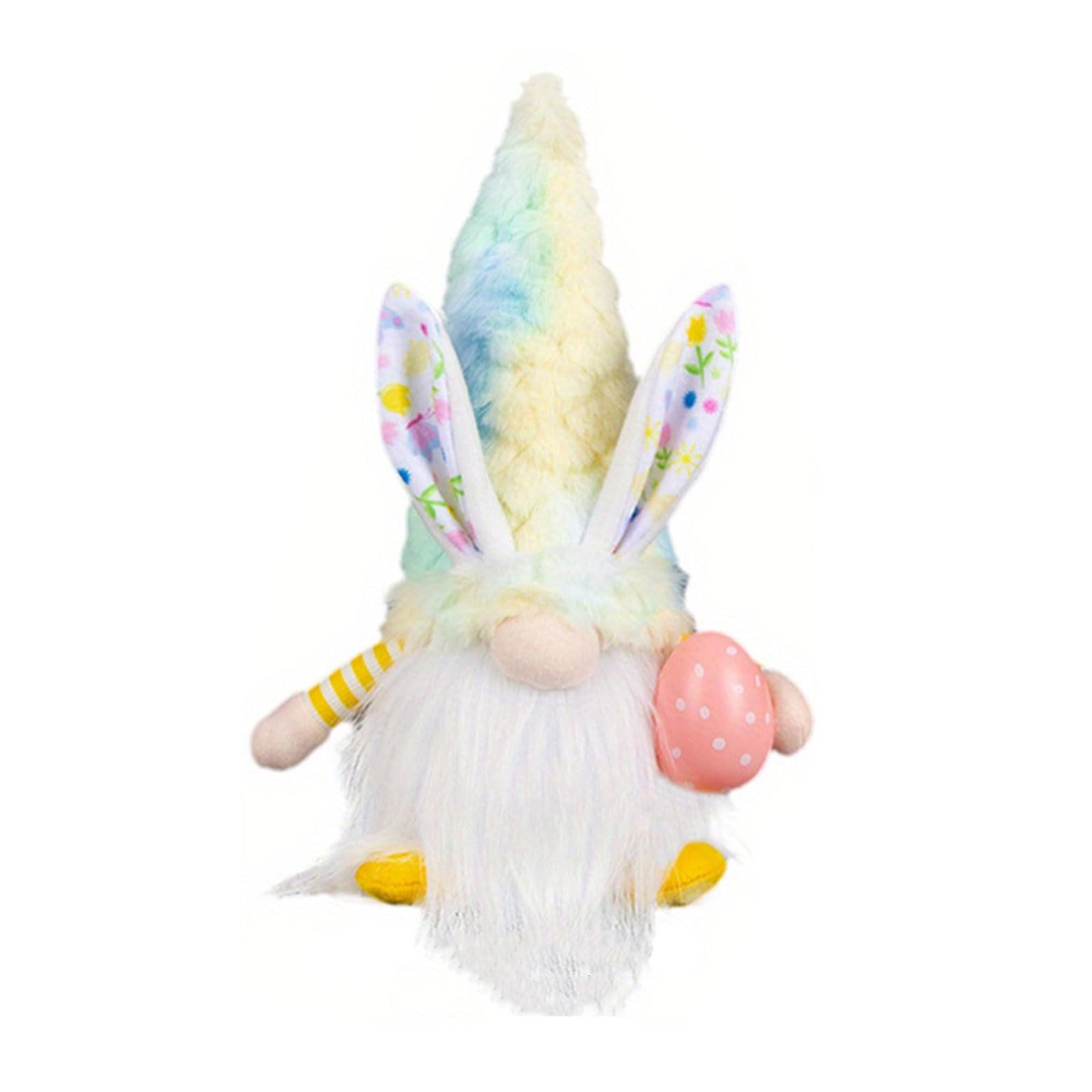 Kalttoy Yellow Festival Doll Easters Holiday Theme Decorations Faceless Animal Shaped Ornament Decorative Jewelry Doll