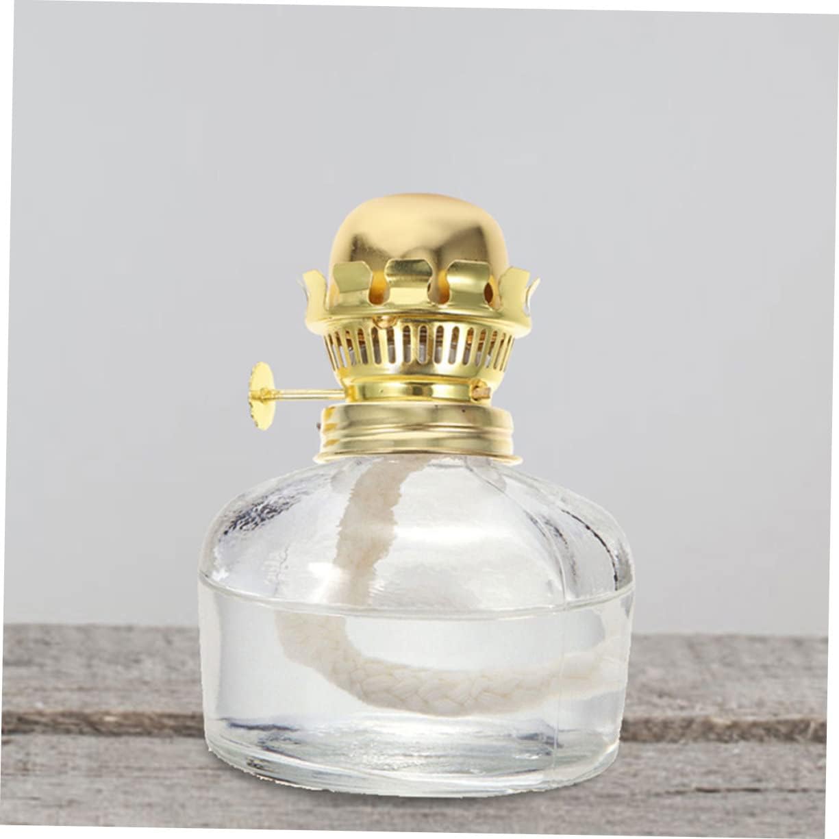 Kerosene Lamp，4 Sets Glass Oil Lamp Accessories Kerosene Lamp Replacement Parts Retro Oil Lamp Wick Burner Oil
