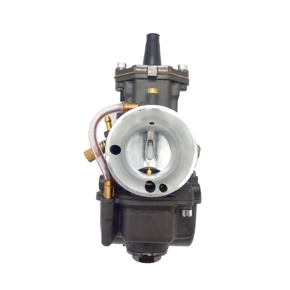 Carburateur 30mm PWK Moto Racing boisseau plat compatible Keihin OKO pièce remplacement chrome