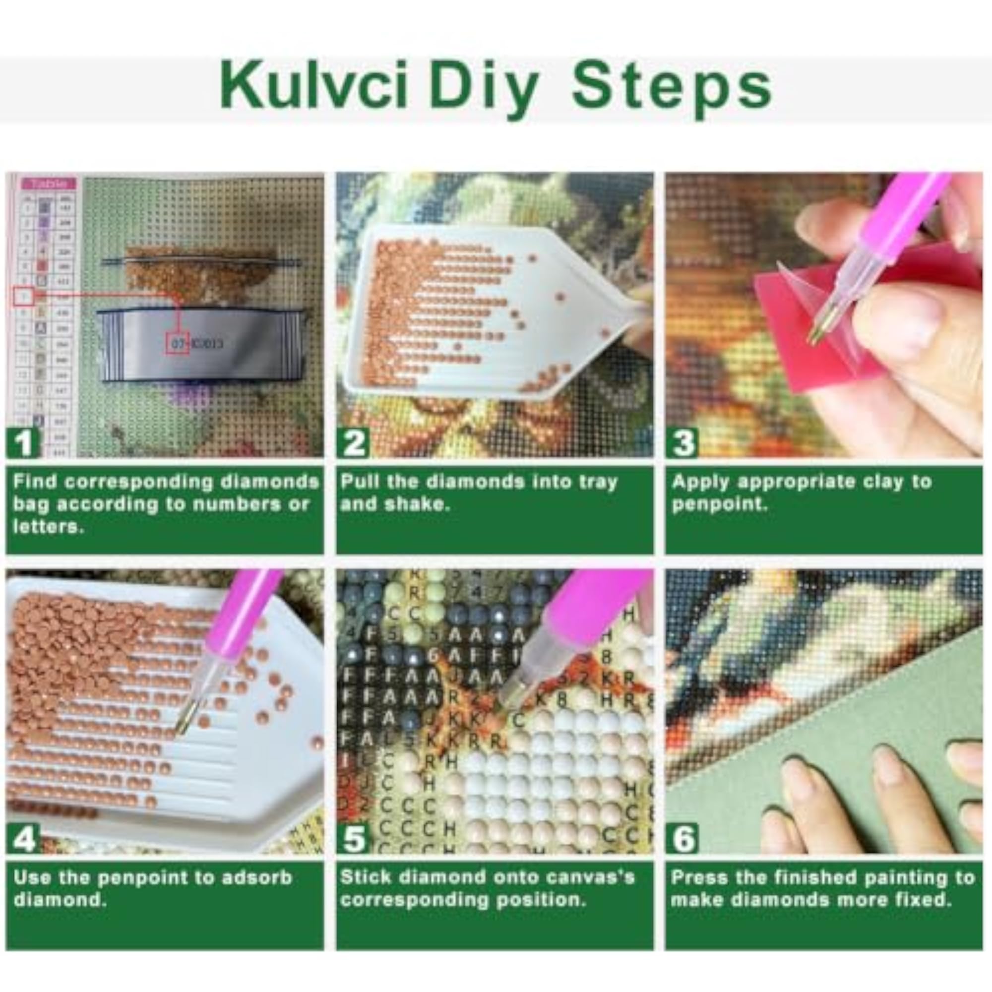 Cat Diamond Art Kit for Adults, 5D DIY Crafts