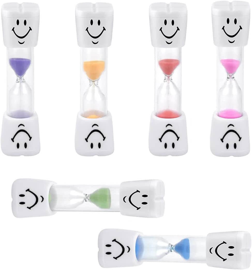 Lot De 12 Sabliers Colorés - Durées 30s à 10min - Pour Brossage De Dents, Jeux Et Gestion Du Temps Enfant