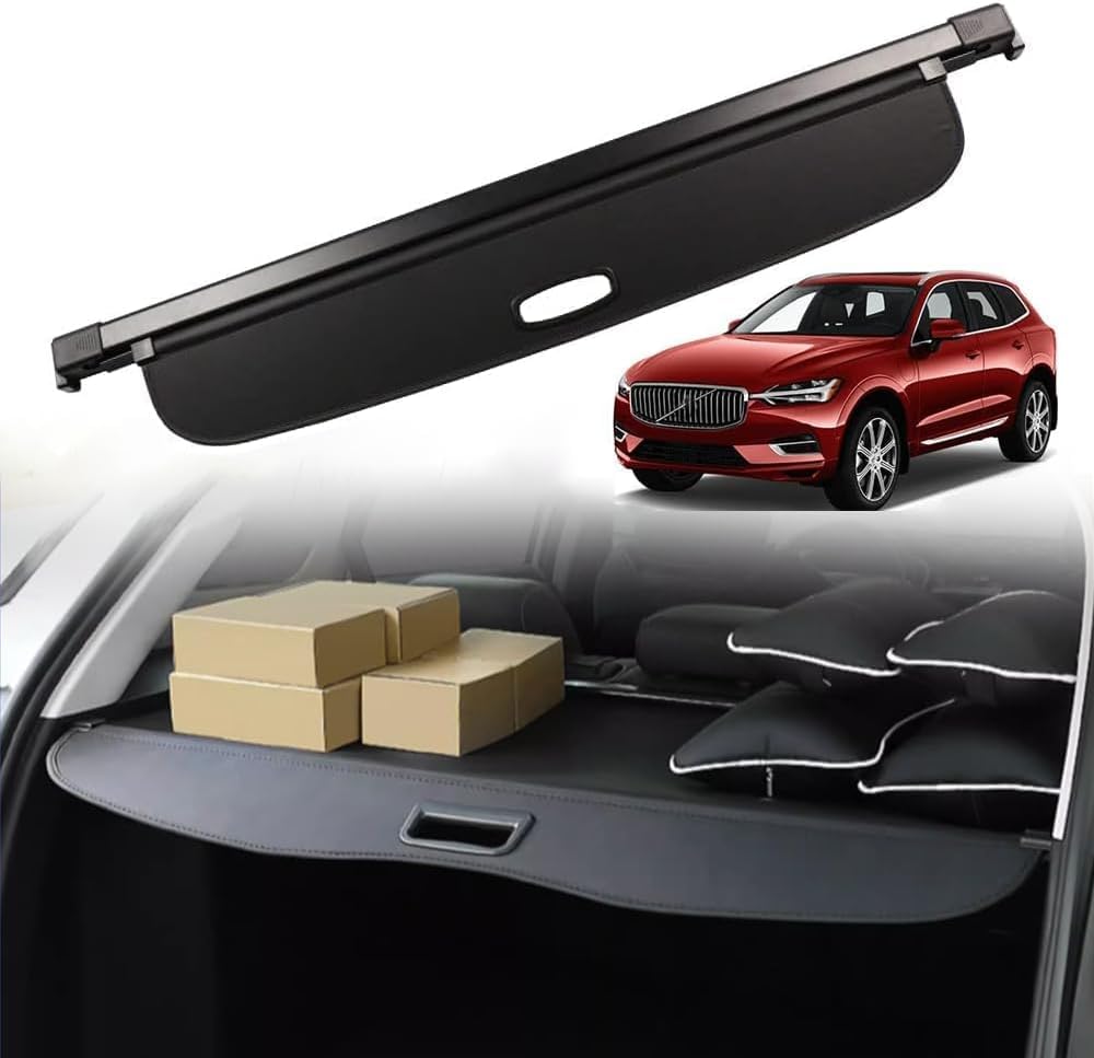 Cubreobjetos retráctil Volvo XC60 2018-2021 contra robos y sol en maletero