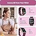 Smart Watches for Men Women, Answer/Make Calls, Smart Watches for Men Women iPhone/Samsung/Android,Alexa Built-in, Heart Rate Sleep SpO2 Monitor,IP68 Waterproof, 100+ Sports Deep Purple