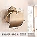 Produktbild STAZSX Antik Messing Gewebe Halter Toilettenpapier Halter Badezimmer Papier Box Handtuchhalter Bad Anhänger Roll Fach Papier-Ablage, einzelne Blume DREI Generationen-Monte Carlo