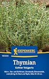 Kiepenkerl Thymiansamen Echter Vulgaris 1013550 - Mehrjähriges Kraut mit einer Höhe von 10 bis 20 cm und einem Inhalt für 150 Pflanzen - Kräutersamen, Saatgut