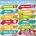 INIUPO Smart Wrist Watch for Boys Girls Kids Ages 4-12 Years with Camera 26 Puzzle Games Alarm Music Video Calculator Torch Children Birthday Gifts Toys Toddler (Black)