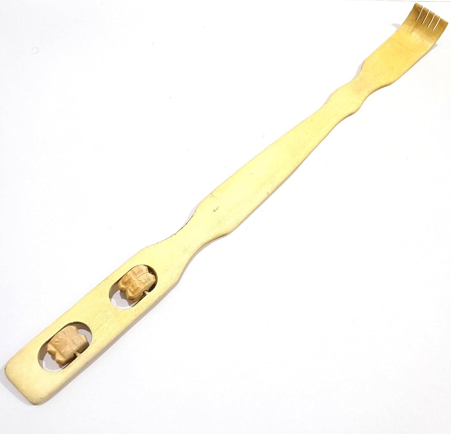 Wooden Muscle Roller Massager Stick, Therapeutic Self-Massage Tool