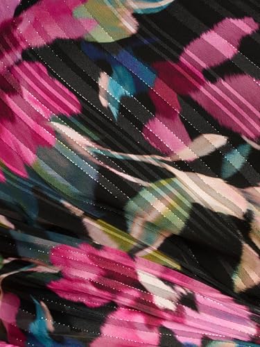 Adrianna Papell Women's One Shoulder Floral Gown3