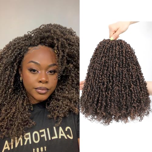 Youngther Yanky twist crochet hair 16inch Pre-Twisted Spring Twist with